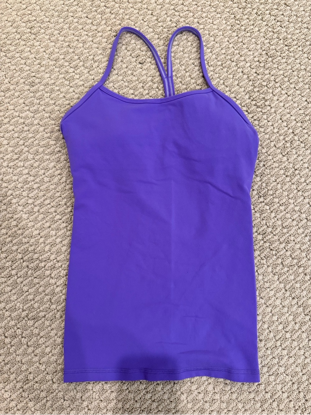 Lululemon Power Y Tank Top in Purple
